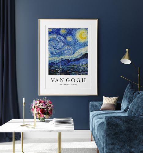 Plakat Van Gogh starry night 61x91 cm na Arena.pl