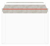 Koperta kurierska tekturowa eco BEZ NADRUKU 250g A4/C4 324x229mm 1 szt.