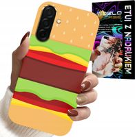 ETUI DO SAMSUNG GALAXY A36 5G - CASE BURGER CHEESEBURGER OBUDOWA PREZENT