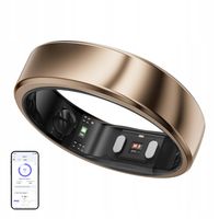 RingConn Air Gen 2 Smartring monitorowanie tętna snu złoty rozmiar 7