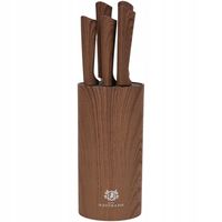 ZESTAW NOŻY KUCHENNYCH KOMPLET OSTRE NOŻE BLOK 5