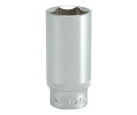 NASADKA DŁUGA 6-KĄTNA CHROMOWANA 1/2'' 27MM - YT-1238