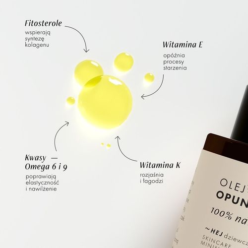 ~Hej dziewczyno, Olej z Opuncji Figowej, 100% BIO Organiczny, Premium, 30ml na Arena.pl