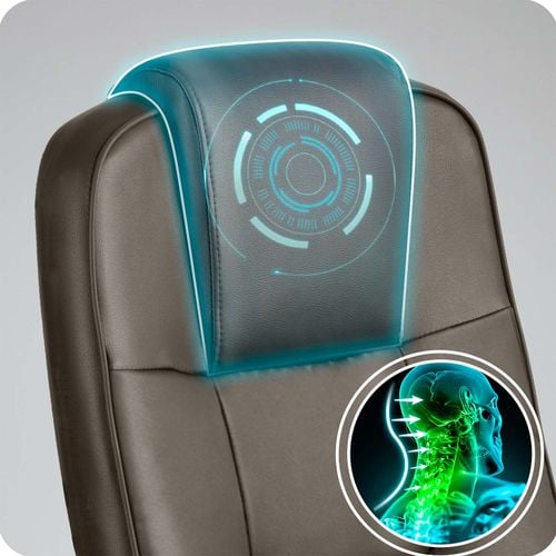 Fotel biurowy obrotowy Sofotel ciemny brąz na Arena.pl