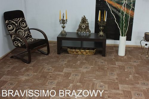 DYWAN Dywany BRAVISSIMO 827 brązowy 60x100 na Arena.pl