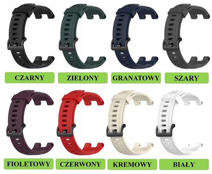 PASEK DO XIAOMI AMAZFIT T-REX / T-REX PRO | KOLORY zdjęcie 5