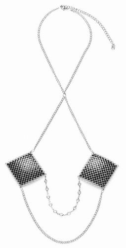 nipple jewellery silver chain na Arena.pl