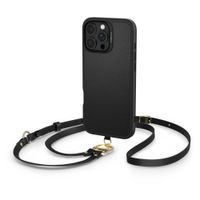 Etui Spigen Classic Charm MagSafe Skóra PU DO iPhone 16 Pro Czarne