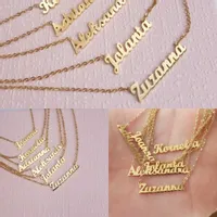 Naszyjnik imię stal chirurgiczna nierdzewna 316L