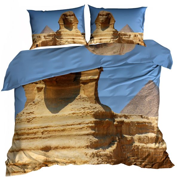 Pościel 3D bawełna satyna 160x200cm EGIPT zdjęcie 1