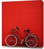 Obraz 60x70cm Czerwony Rower