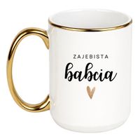 Duży Biało-Złoty 450 ml