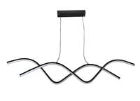 Lampa nowoczesna LED wisząca sufitowa AT55-1DSL-Black