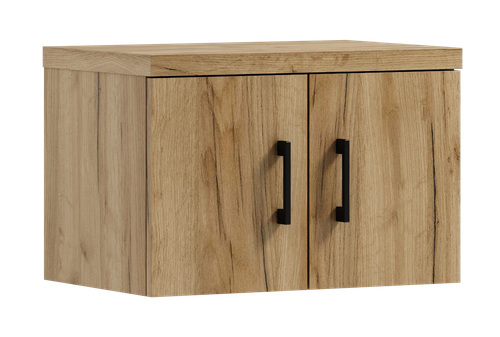 Szafka łazienkowa wisząca pod umywalkę MARKUS 60 dąb craft złoty (W1) na Arena.pl