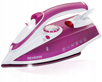 SEVERIN 3243 Żelazko Parowe, Wyrzut Pary 70g/min, 2400W