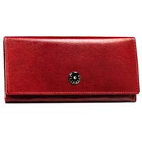 portfel damski skórzany ptn 1680133-tvt-6561 red