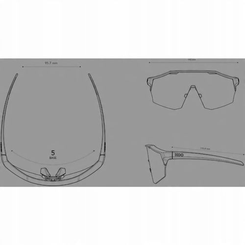 KOO Alibi okulary na rower - Regular na Arena.pl