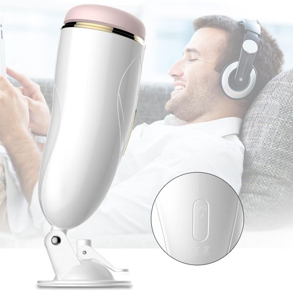 Masturbator-Vibrating Masturbation Cup USB 7 + Interactive Function / Talk Mode zdjęcie 5