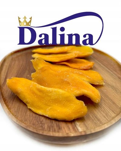 Mango suszone PLASTRY tylko 3% cukru SOCZYSTE płatki 500g SŁODKA PRZEKĄSKA na Arena.pl