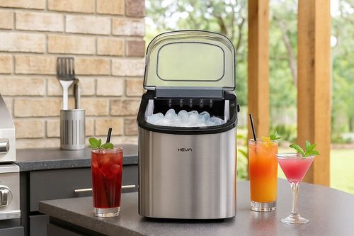 Kostkarka do lodu HEVA HIX 12kg domowa cicha maszyna ekspresowy lód na Arena.pl