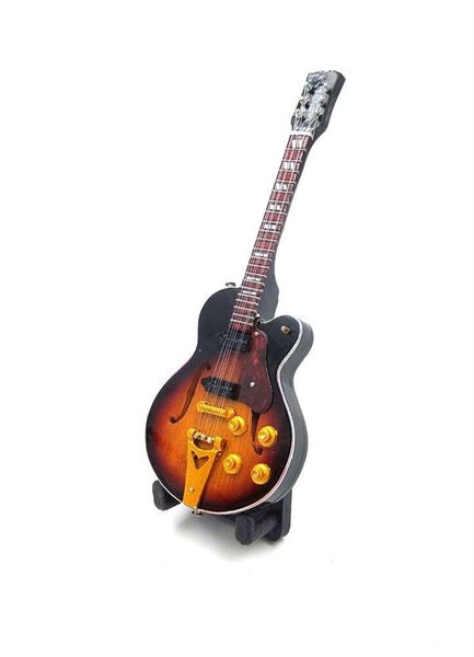 Mini gitara 15cm - BMG-011 w stylu Elvis Presley zdjęcie 1