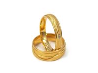 Złote Obrączki Ślubne 333 model FA01 DUŻY WYBÓR