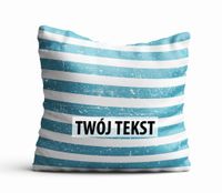 Poduszka Dekoracyjna RÓŻNE  z Twoim napisem R06