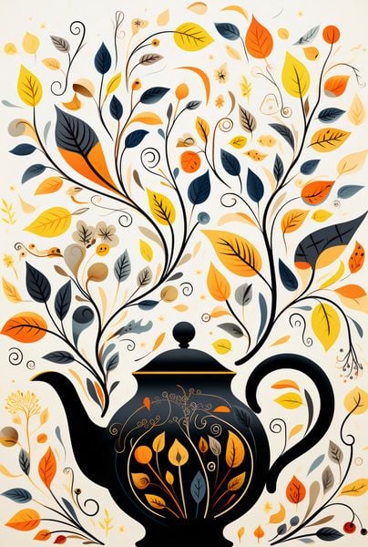 Plakat 68x101cm Jesienna Melodia zdjęcie 1