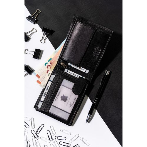 portfel męski poziomy ze skóry naturalnej - cavaldi na Arena.pl