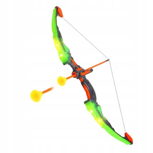 ŁUK ŚWIECĄCY LED +TARCZA DUŻY ZESTAW Z TARCZĄ DLA DZIECI STRZELANIE DO CELU na Arena.pl