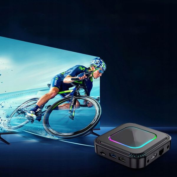 SMART TV BOX 4K PRZYSTAWKA MULTIMEDIALNA 8K ANDROID 13 BLUETOOTH WIFI zdjęcie 9