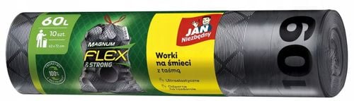 jan niezbędny worki ld magnum flex taśma 60l 10szt. - 1 op. na Arena.pl