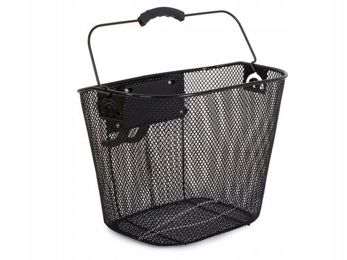 DUŻY KOSZ NA ROWER METALOWY przedni KOSZYK ROWEROWY CLICK na Arena.pl