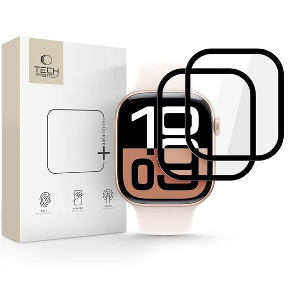 Szkło Hybrydowe Tech-Protect do Apple Watch 10 (42mm) 2-Pack zdjęcie 1