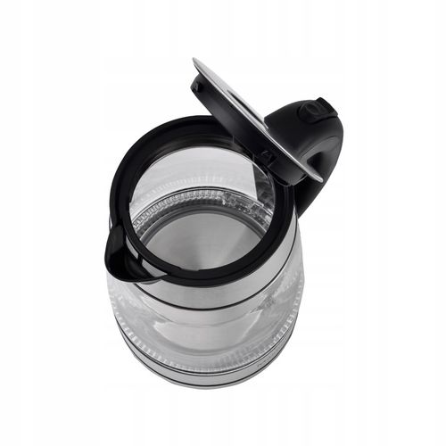 CZAJNIK ELEKTRYCZNY SZKLANY MOCNY 2200W PODŚWIETLANY BEZPRZEWODOWY 1,7 L. na Arena.pl