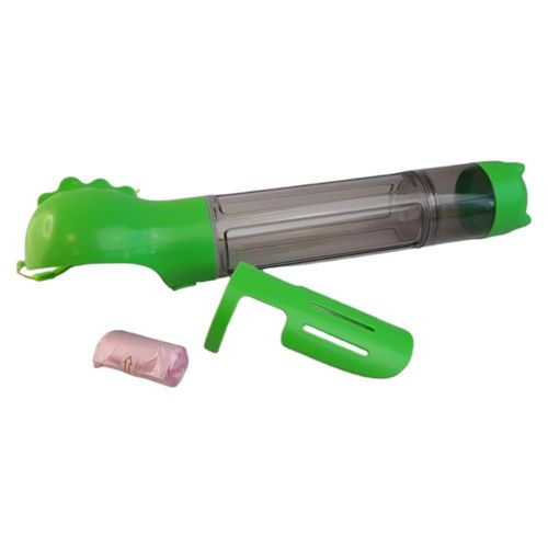 Butelka na wode dla psa przenośny dozownik zielony na Arena.pl