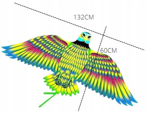 LATAWIEC DLA DZIECI MOCNY DUŻY OGROMNY ORZEŁ ODSTRASZACZ PTAKÓW na Arena.pl