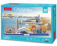 PUZZLE Kreatywna Układanka MIASTO WENECJA Ciekawe Hobby Dla RODZINY Zestaw