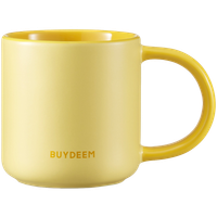 buydeem kubek ceramiczny 300ml, model cd1018, kolor mellow yellow