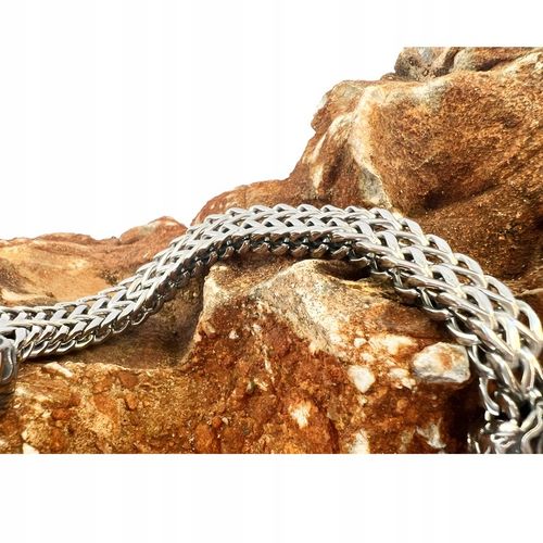 Bransoletka męska VIKING pudełko torebka prezentowa dla mężczyzny 21,5 cm na Arena.pl