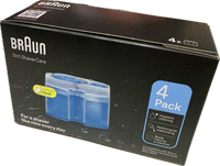 Braun | Wkłady 4-pak | Clean and Renew CCR4 3+1