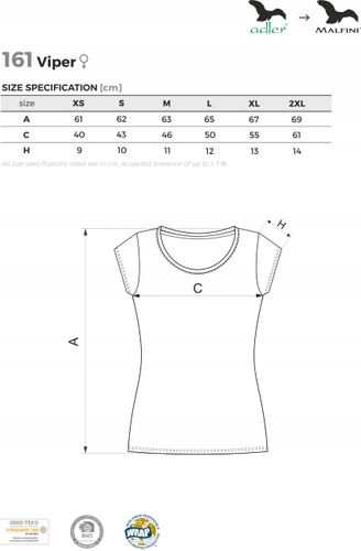 KOSZULKI KOSZULKA DAMSKA T-shirt Z NADRUKIEM HAFTEM LOGO na Arena.pl