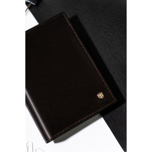 minimalistyczny portfel męski skórzany z portmonetką na suwak - rovicky na Arena.pl