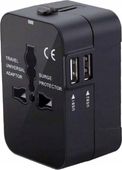 PRZEJŚCIÓWKA ŚWIAT ADAPTER GNIAZDKA USA UK EU USB