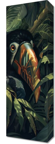 Obraz 20x60cm Skryty Tukan zdjęcie 1