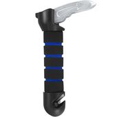 Uchwyt do Wsiadania do Auta Zbijak Szyb Przecinak Pasów 3w1 Czarny Srebrny