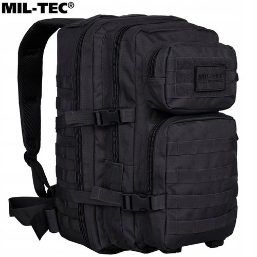 Plecak wojskowy taktyczny militarny Mil-Tec Large Assault Pack 36 l Black na Arena.pl