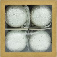 Bombki śnieżki duże: zestaw