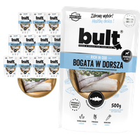 BULT mokra karma dla psa Dorsz saszetka 12x500g
