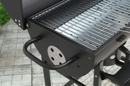 GRILL WĘGLOWY OGRODOWY BECZKA POKRYWA POPIELNIK na Arena.pl